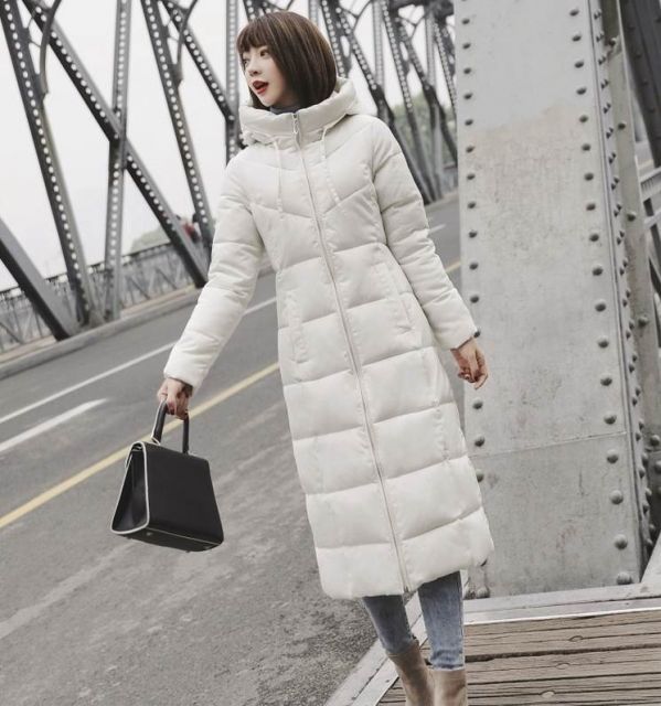 アウター コート もこもこアウター ダウンコート 膝下 ロング ロング丈 マキシ マキシ丈 袖あり 長袖 襟なし ハイネック ストレート Iライン もこもこ モコモコ フード付き ファスナー ポケット 前開き キルティング ダウン かわいい 大人可愛い きれいめ シンプル カジュアル 種類11：ブラック/XL アウター コート もこもこアウター ダウンコート