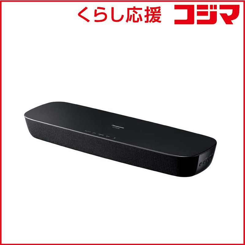 【新品未使用】Panasonic SC-HTB200-K ブラック Panasonic Compact Soundbar with Two Powerful Full Range Speakers