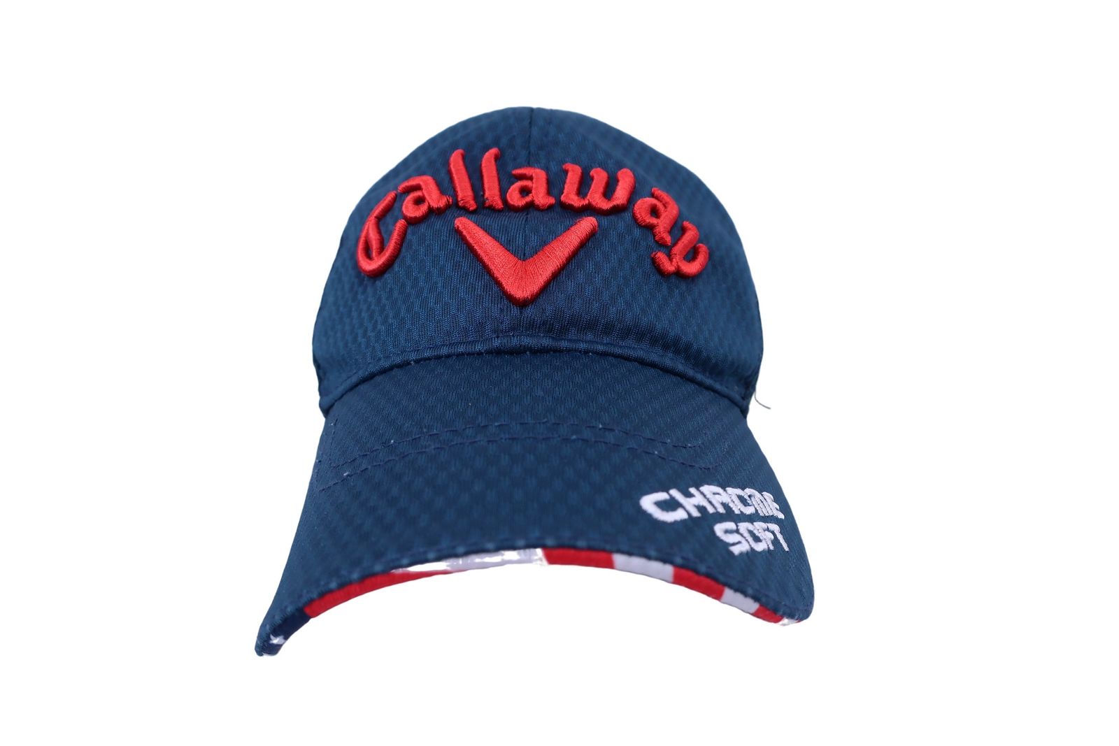 【美品】Callaway(キャロウェイ) キャップ ネイビー メンズ フリーサイズ ゴルフ用品 2501-0107 中古