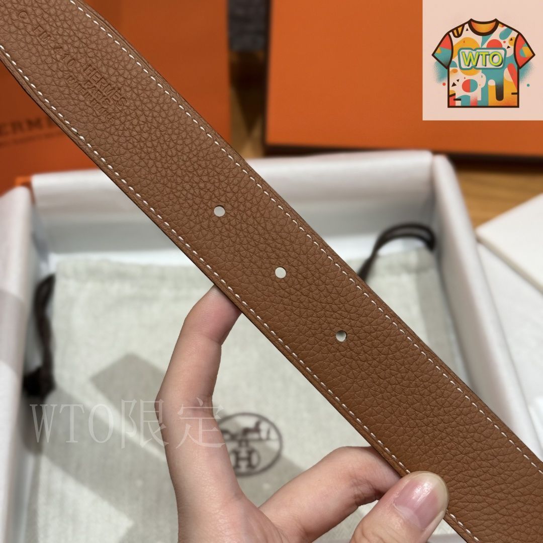 今日WTO】Herm?s エルメス メンズレザーベルト-KD74 - メルカリ