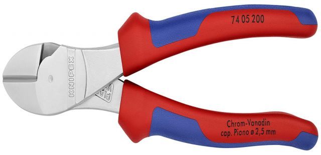  KNIPEX 7405-200 強力型ニッパー200 mm その他 ペンチ プライヤー