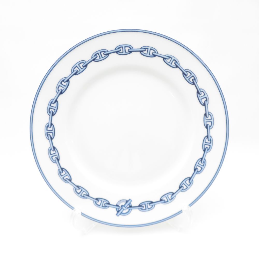 HERMES - 未使用 HERMES エルメス シェーヌダンクル 中皿 1枚 22mプレート パン SO3149T2 未使用 HERMES エルメス シェーヌダンクル 中皿 1枚 22mプレート