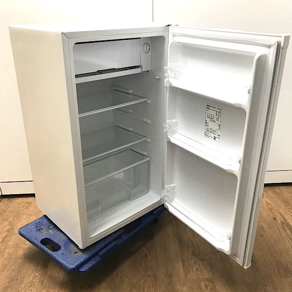 山善 /YAMAZEN【※庫内汚れ有※】冷蔵庫 1ドア 92L 幅47.4cm 右