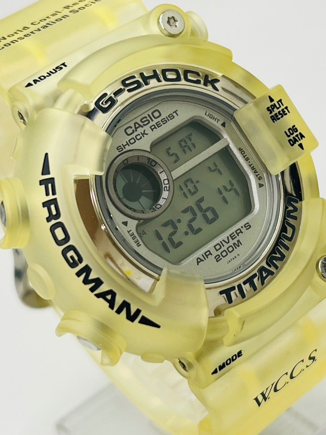 電池交換済】G-SHOCK Gショック W.C.C.S. FROGMAN フロッグマン