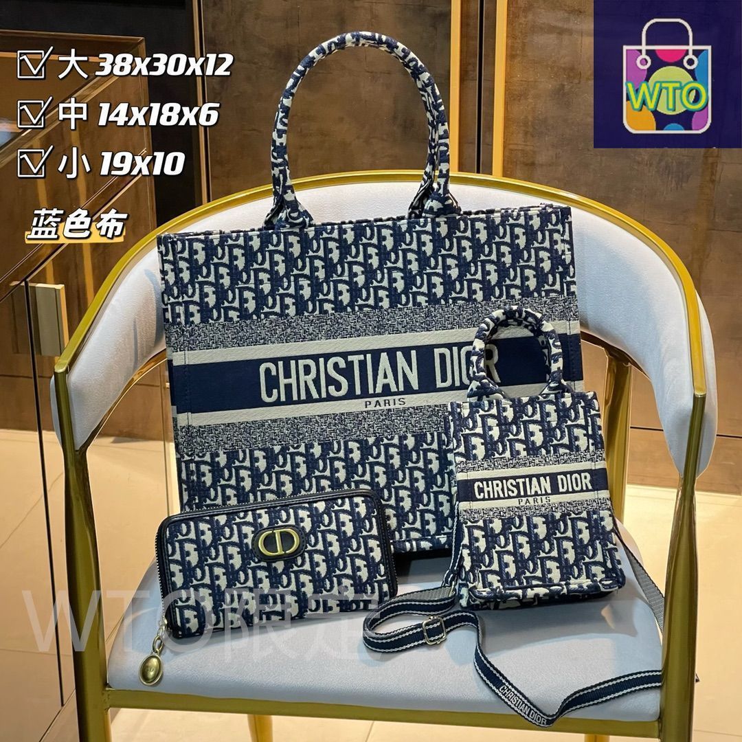 人気 Christian Dior クリスチャンディオール トートバッグ