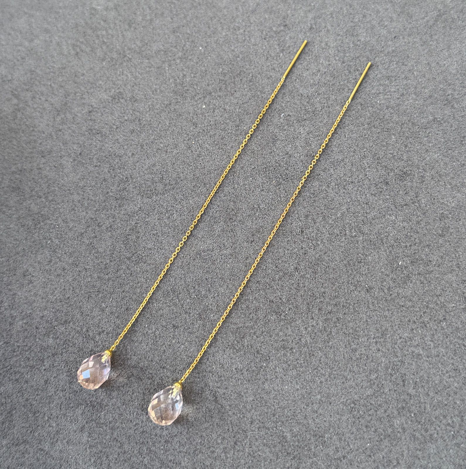 TASAKI タサキ 750 ローズクォーツ ピアス - メルカリ 