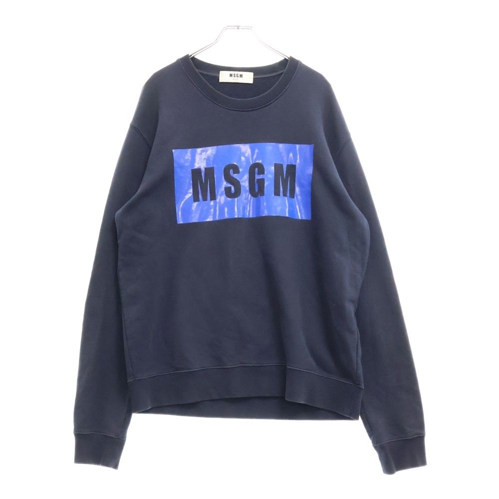 MSGM (エムエスジーエム) LOGO SWEATSHIRTS フロントロゴ
