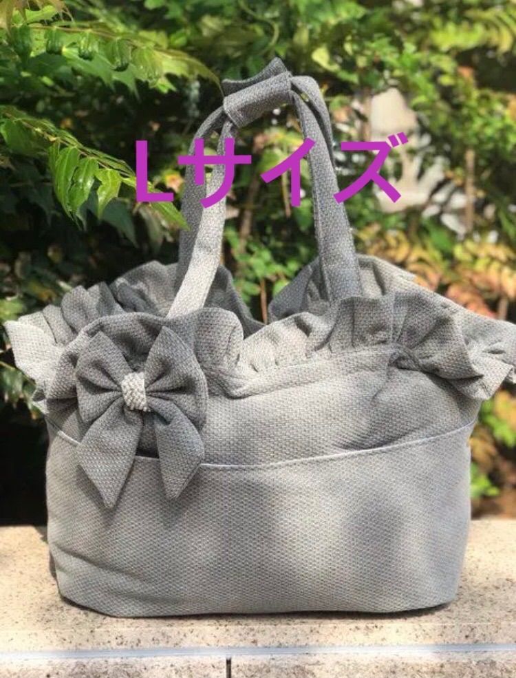 Lサイズ ヴィンテージデニム ベッドキャリー 犬ペットバッグ ボンボンコピーヌ