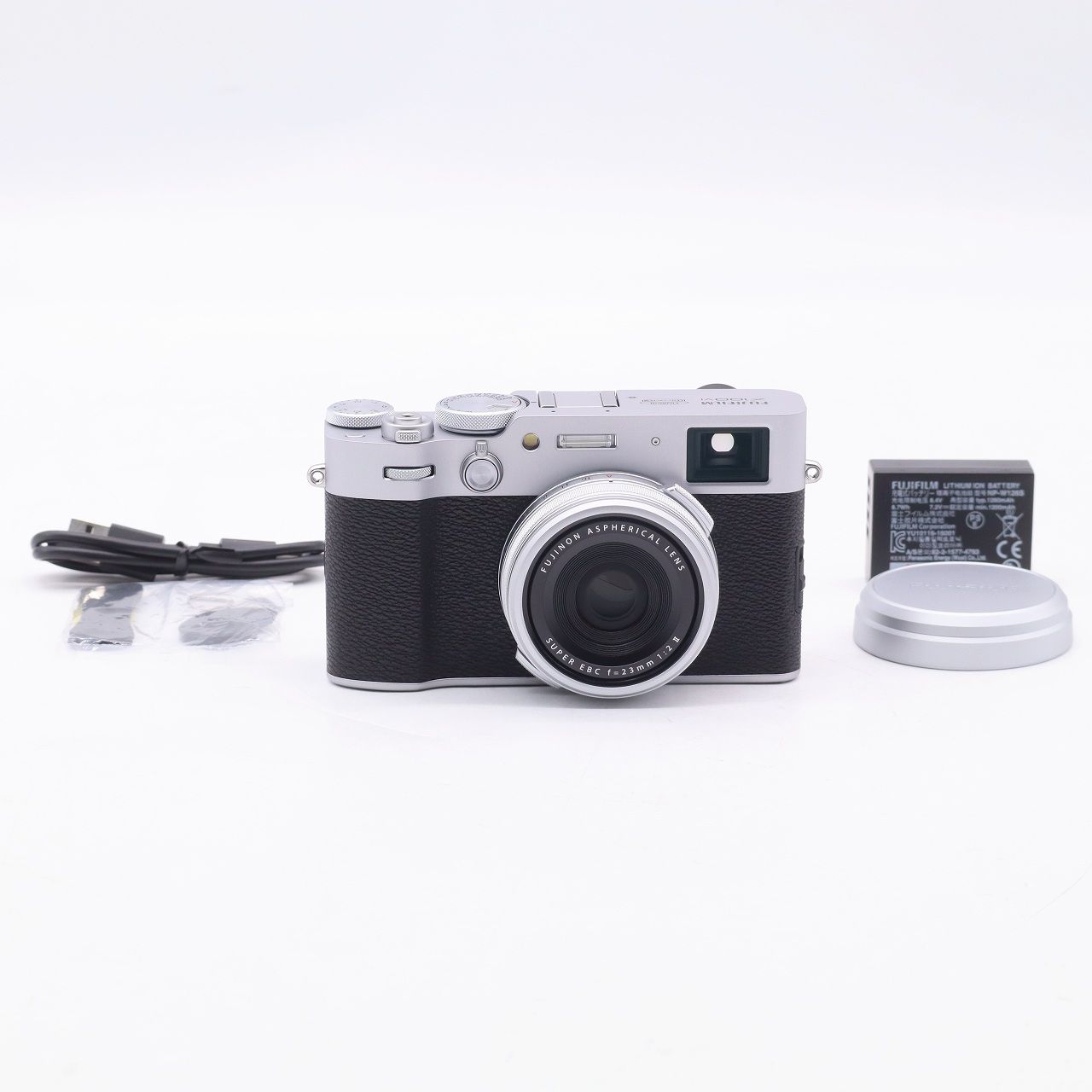 【美品】フジフィルム FUJIFILM X100S シルバー コンパクトカメラ 美品】フジフィルム FUJIFILM X100S シルバー コンパクトカメラ