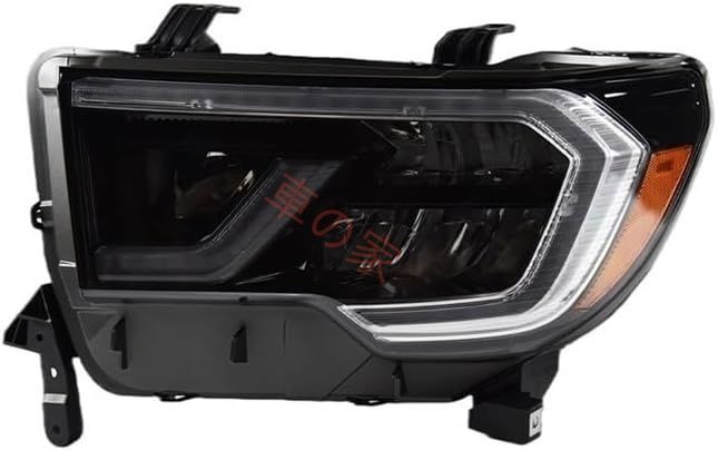 ヘッドランプ照明アセンブリ トヨタ タンドラ セコイア 2007-2021 ヘッドライト DRL ターンシグナル ハイビーム エンジェルアイ プロジェクターレンズ 自動車ヘッドライト交換用 2008-2017 SEQUOIA