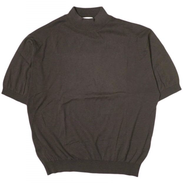 P*S様 JOHN SMEDLEY モックネック ブラウン JOHN SMEDLEY】ジョンスメドレー モックネックニット ブラウン JOHN
