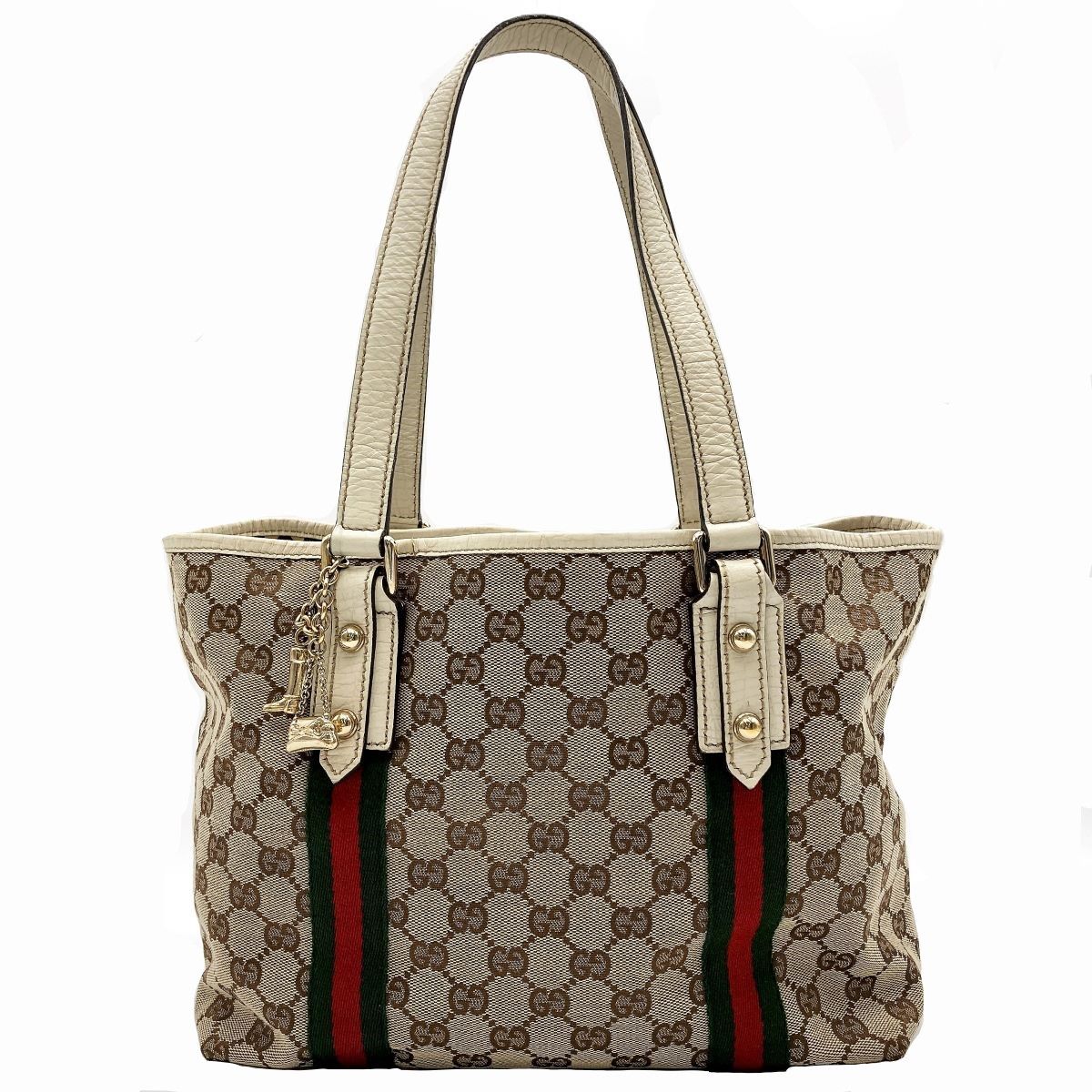 GUCCI グッチ GGキャンバス トートバッグ ショルダーバッグ 肩掛け