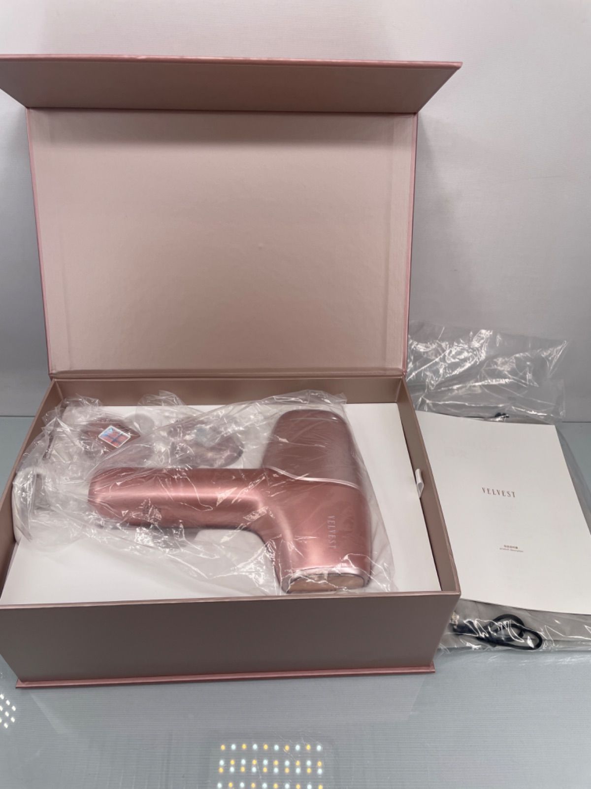 美品】脱毛機VELVEST 美容機器 ローズゴールド 【公式通販】