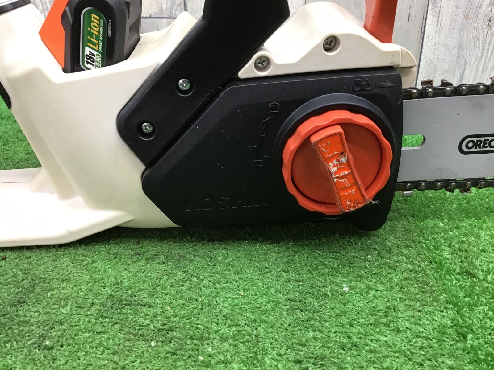 動作品 □工進 KOSHIN 18V 2.0Ah 充電式 チェンソー SCS-1820R バッテリー 充電器付□アクトツール富山店□L HRDEVELOPMENT_JP