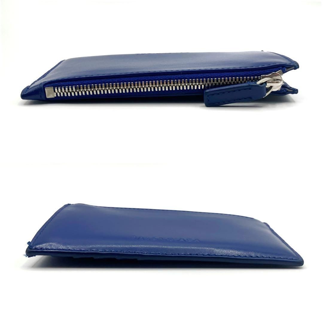 コインカードケース ブルー