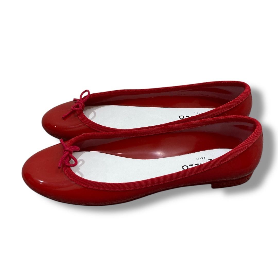 レペット 39サイズ repetto バレエシューズ エナメル 美品 箱付き