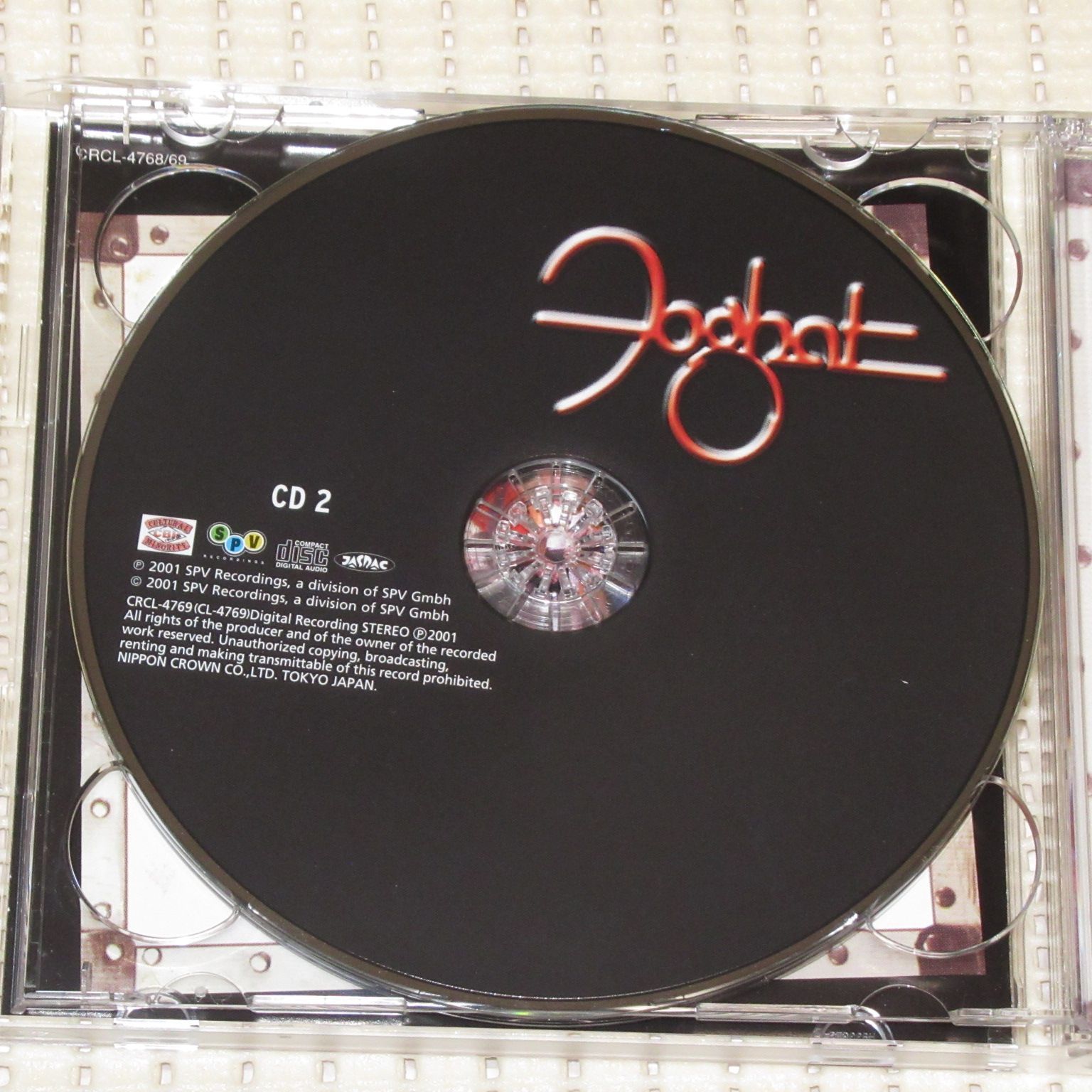 CD 2CD フォガット ロード・ケイシズ 帯付 CRCL-4768～69 ラスト