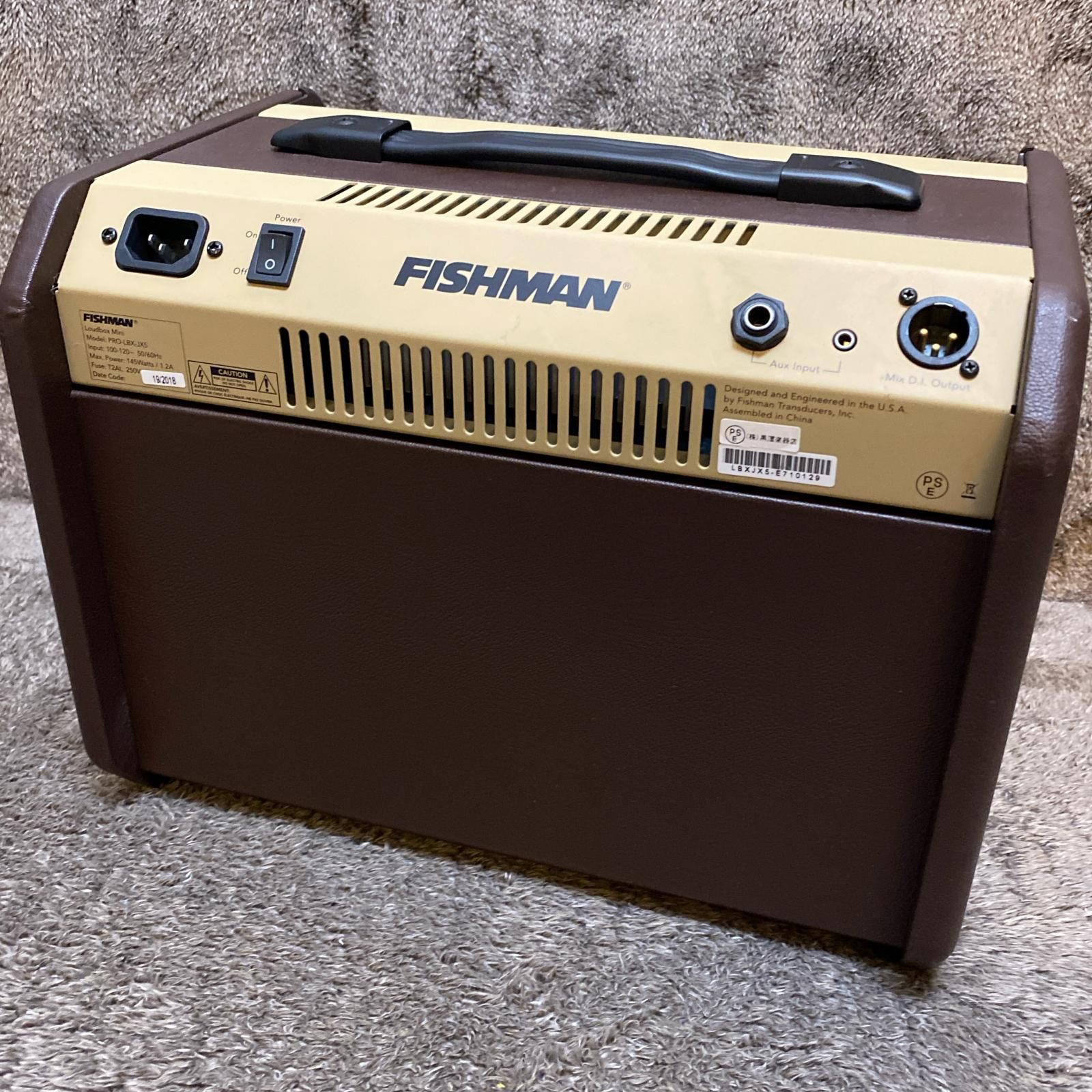 安定した 尾張小牧店 楽器 FISHMAN | フィッシュマン アンプ PRO-LBX-JX5 Loudbox Mini 473 ストレートな