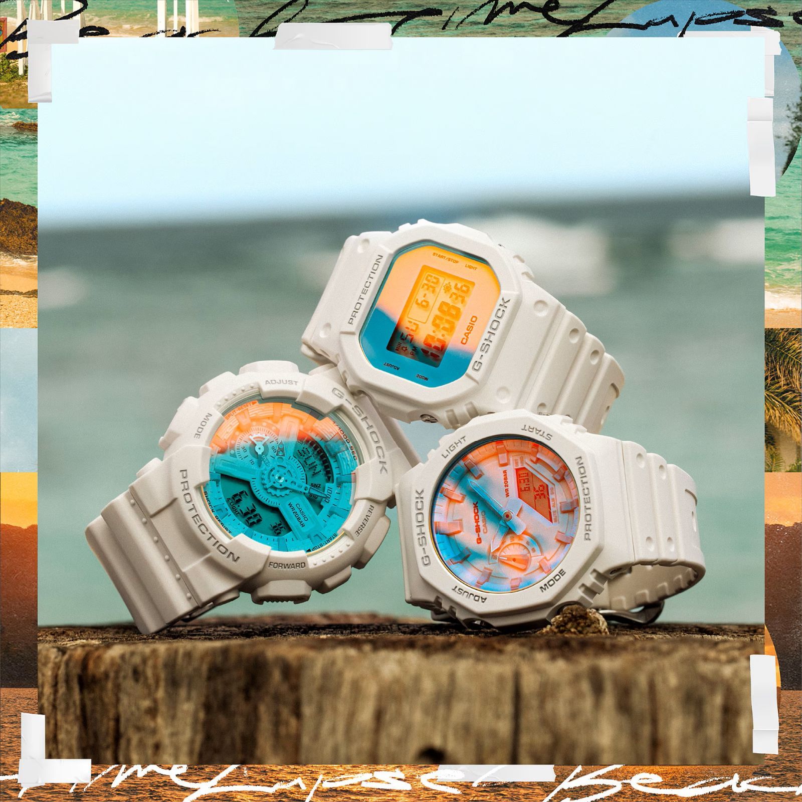 即納】国内正規品 CASIO カシオ G-SHOCK Gショック BEACH TIME LAPSE 