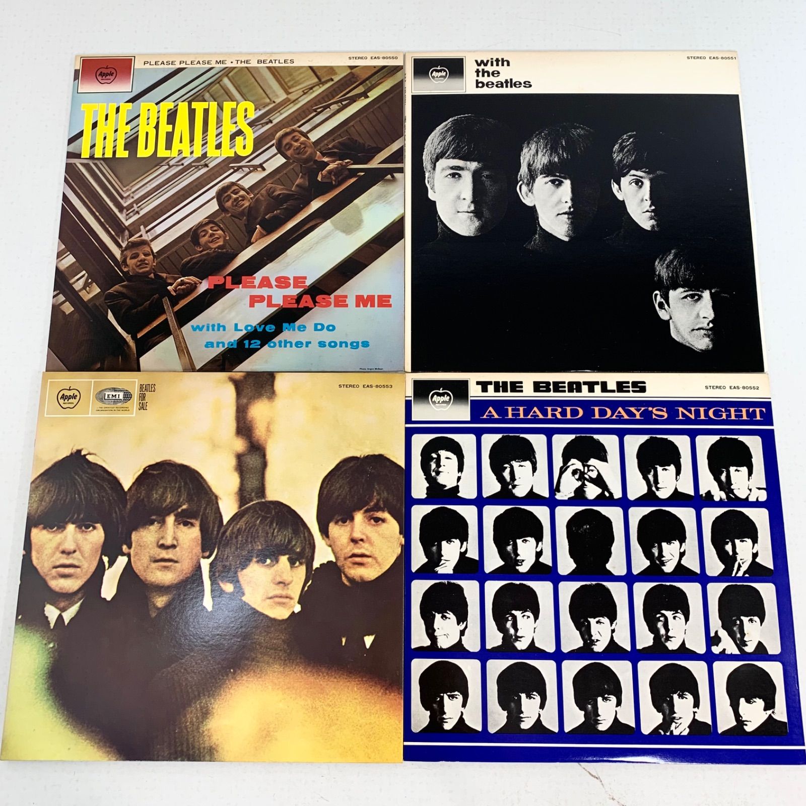 ザ・ビートルズ　レコード4枚セット ビートルズ レコード 4点セット - メルカリ