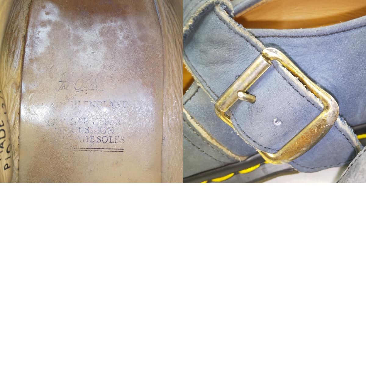 ストラップシューズ 英国製