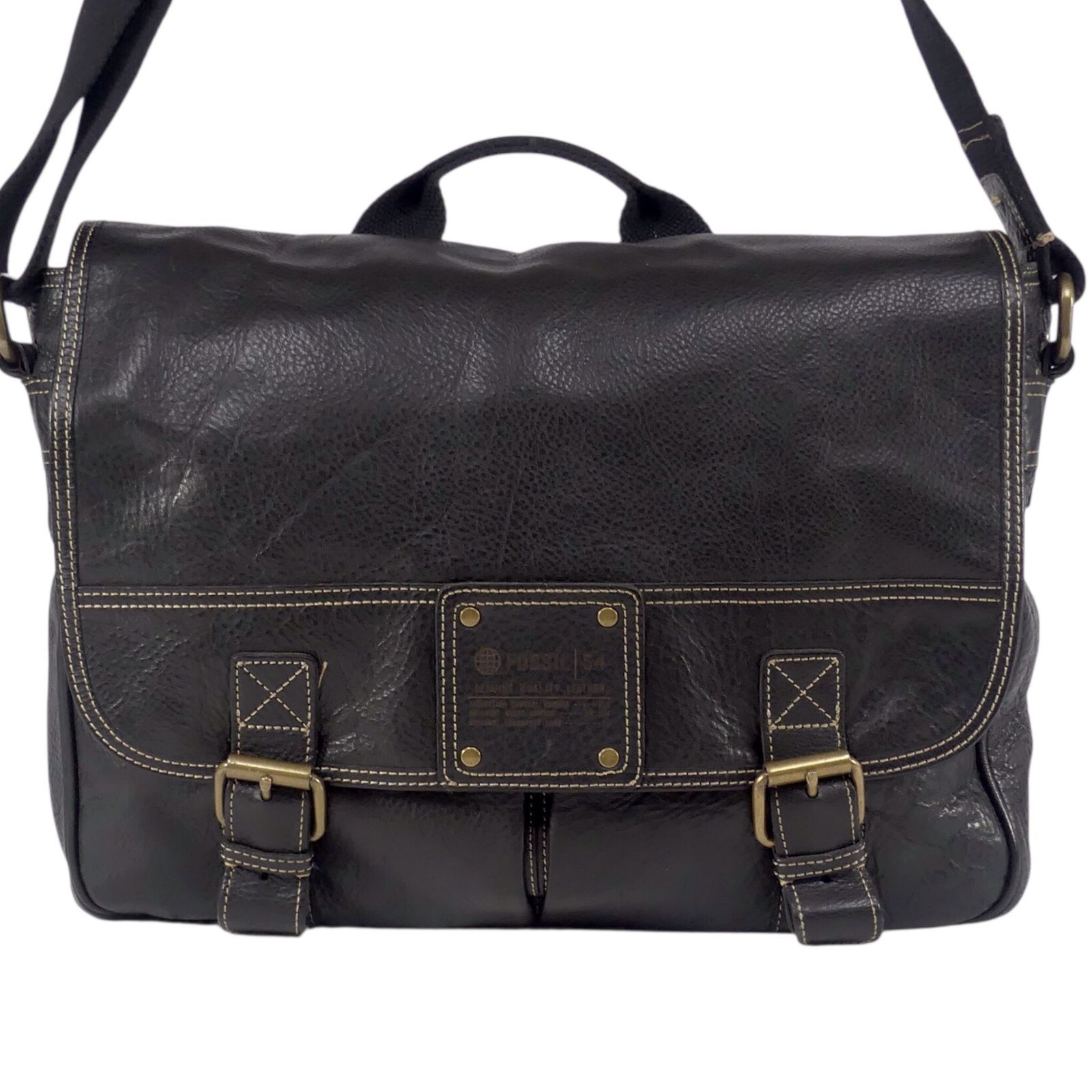 FOSSIL フォッシル ショルダーバッグ 斜め掛け メンズ 革 2way