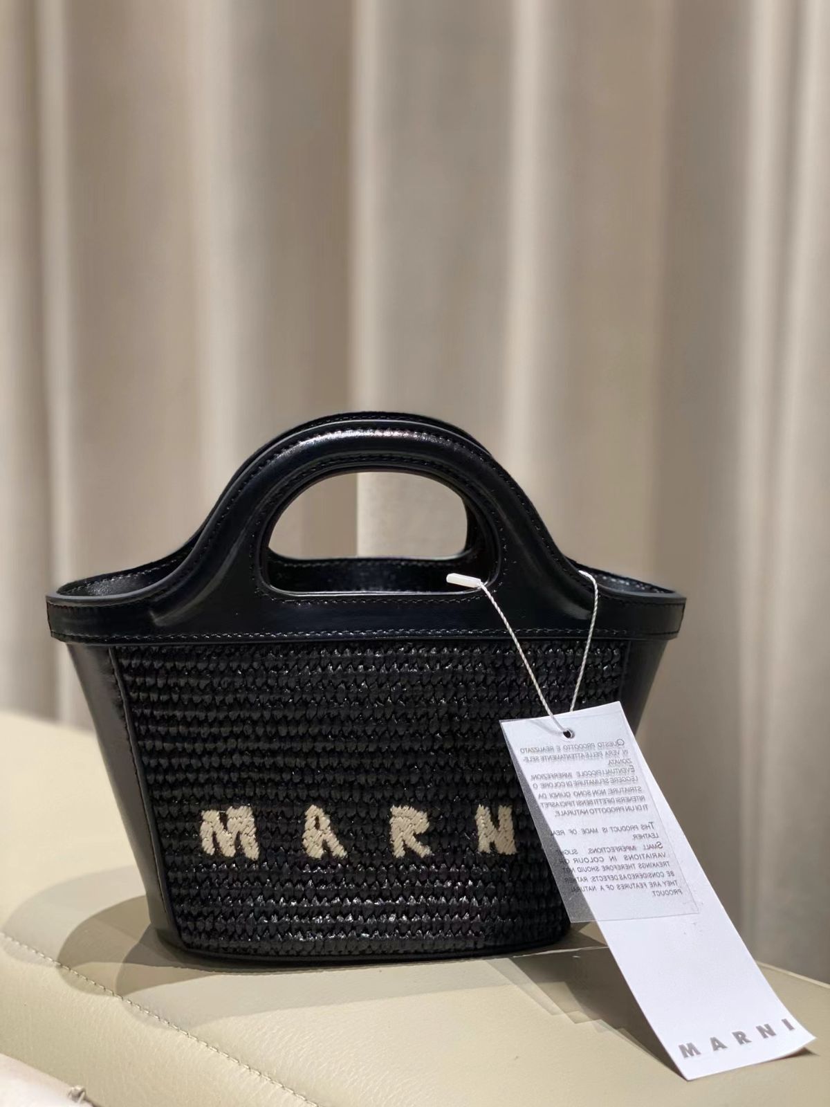 MARNI マルニ トートバッグ かごバッグ ミニカゴ ショルダーバック 