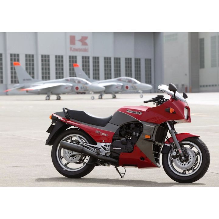 カワサキ 絵画風 壁紙ポスター (はがせるシール式) Z1000 Z1 500SS 新