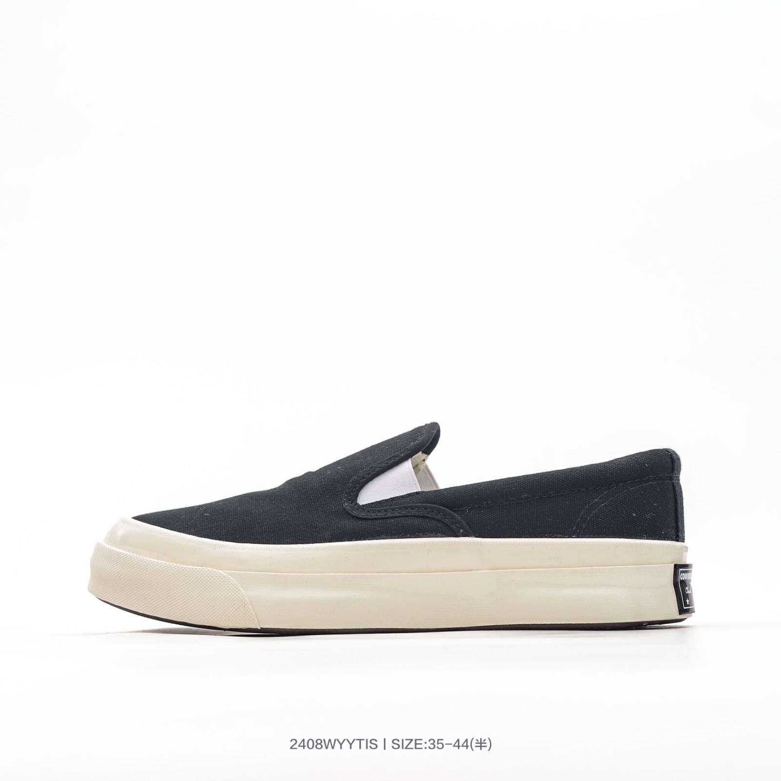 今日 Converse Deck Star Slip On 67 Black|White 日版 ロートップ キャンバス レジャー スニーカー 在庫 の な価格です -WTO輸入2