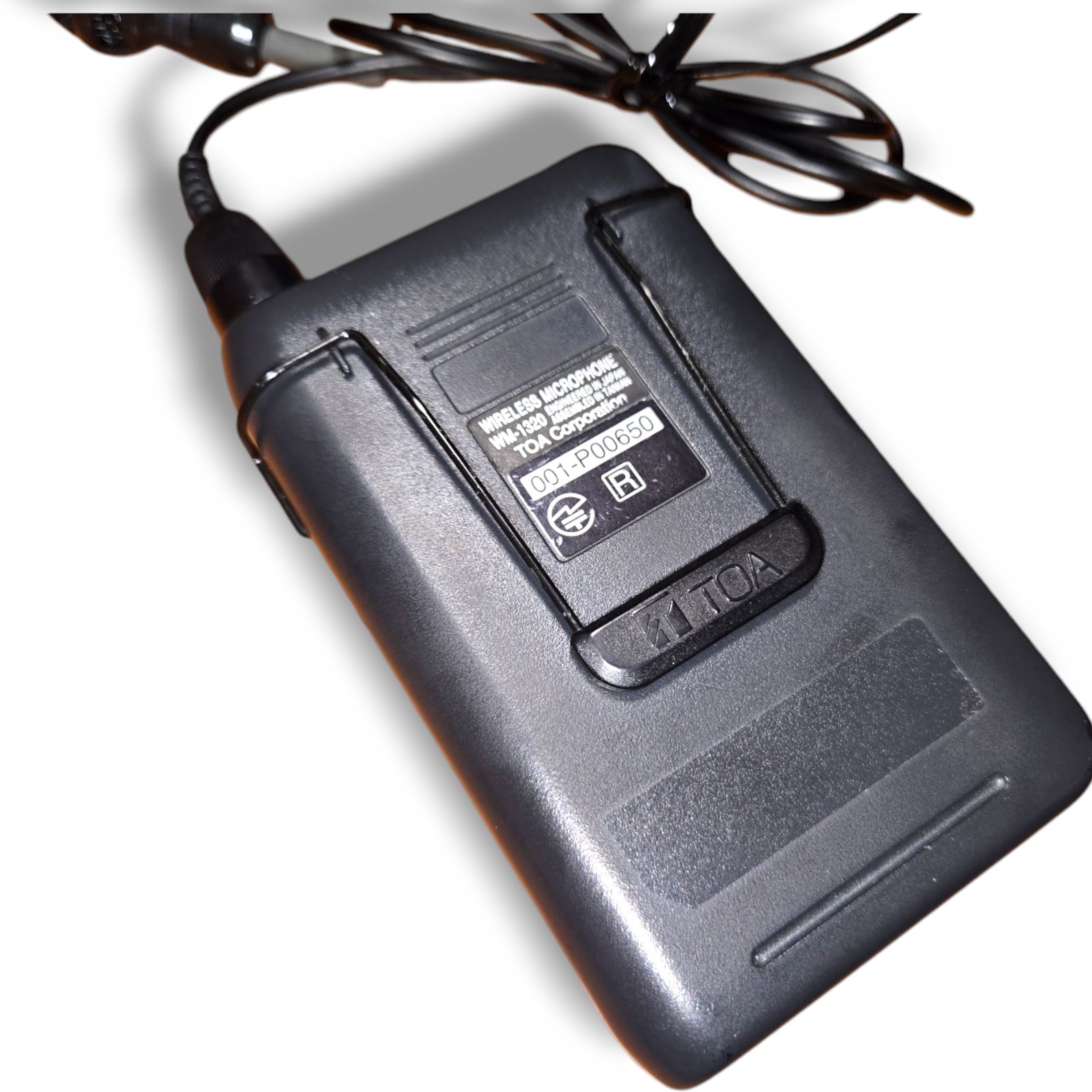 TOA WM-1320 3個セット TOA（ティーオーエー）『WM-1320』タイピン型ワイヤレスマイク