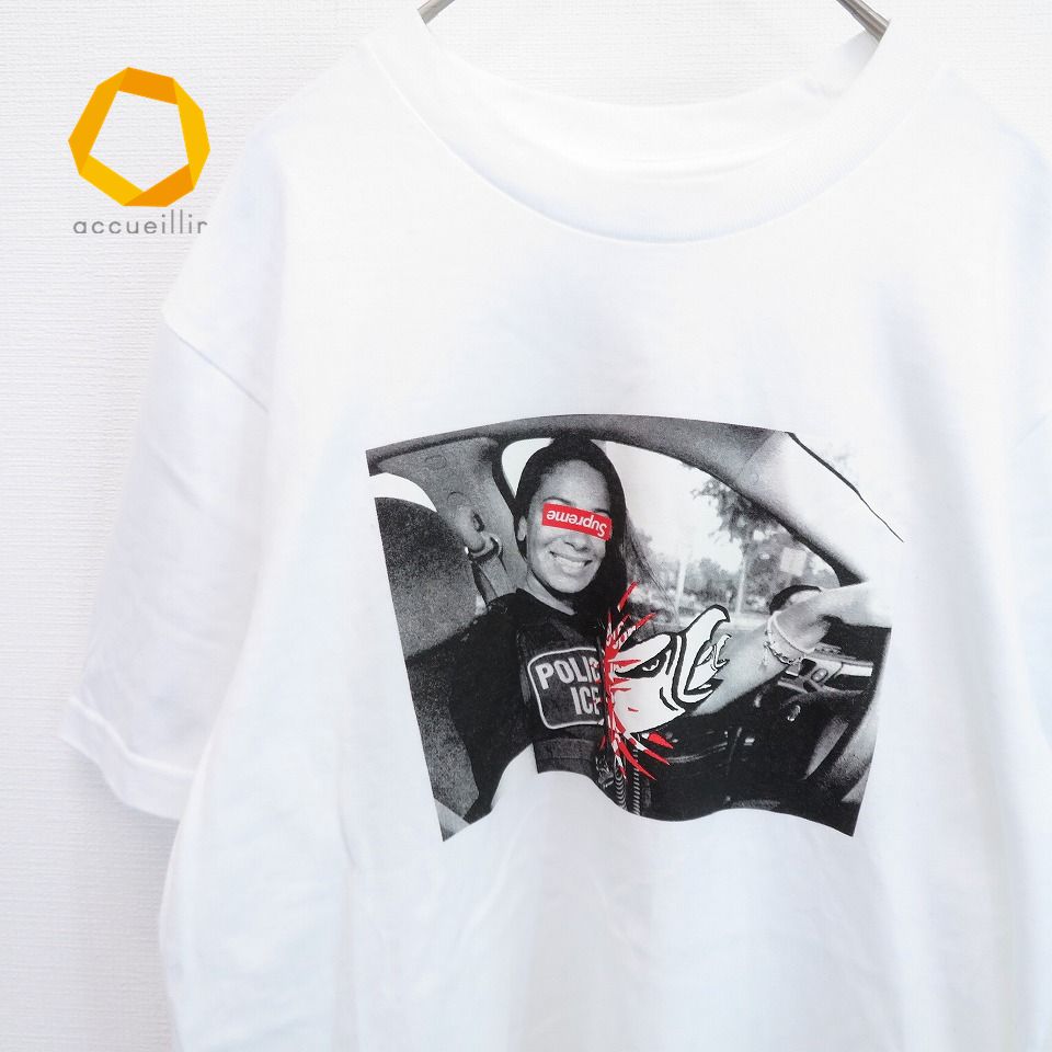 Supreme ホワイト Tシャツ Supreme ホワイト Tシャツ - メルカリ