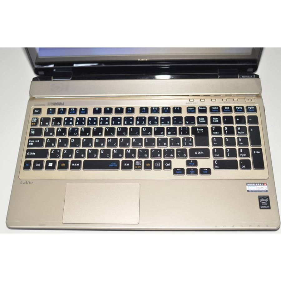 中古ノートパソコン NEC NS750/B Windows11+office 爆速SSD512GB core