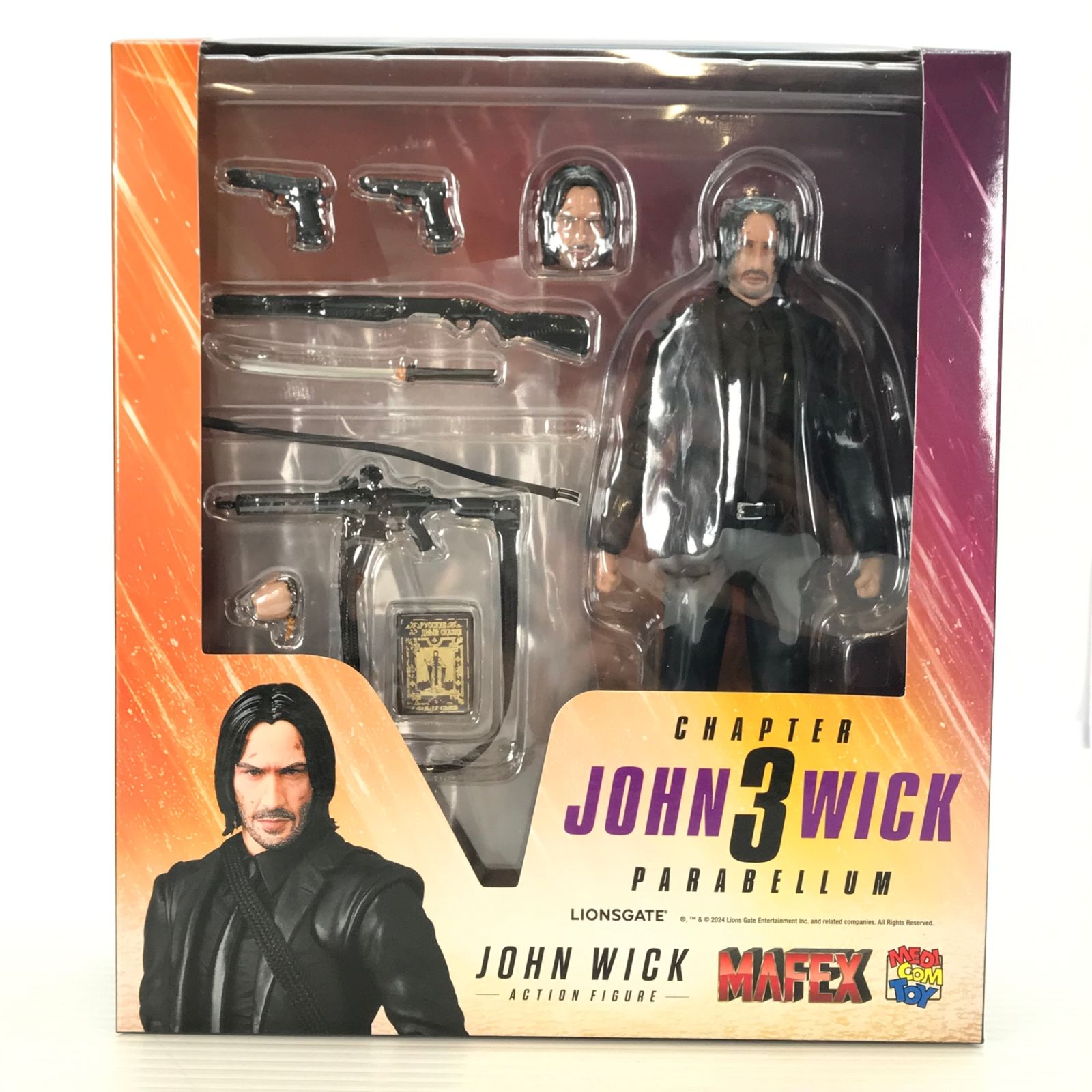 ○ MEDICOM TOY フィギュア MAFEX JOHN WICK(CHAPTER 3