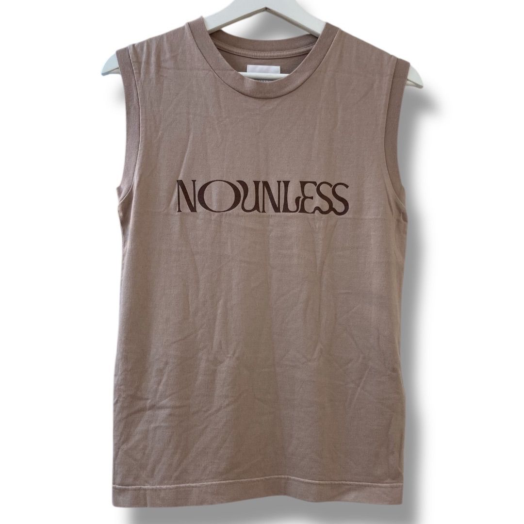 nounless ナウンレスタンクトップ 新品 NOUNLESS DRY BORDER TANK TOP