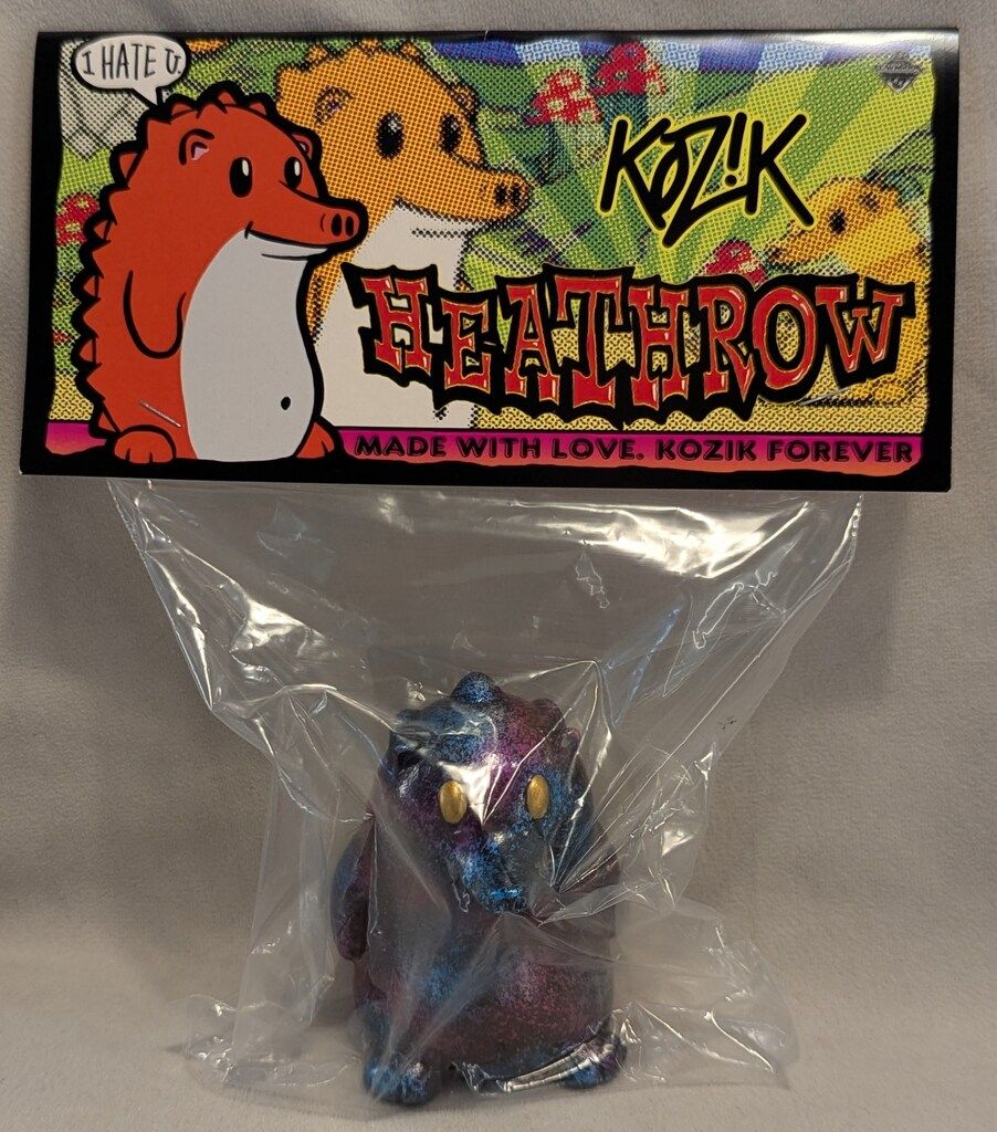 BLACKBOOK TOY FRANK KOZIK MINI HEATHROW BL×RED Marvel