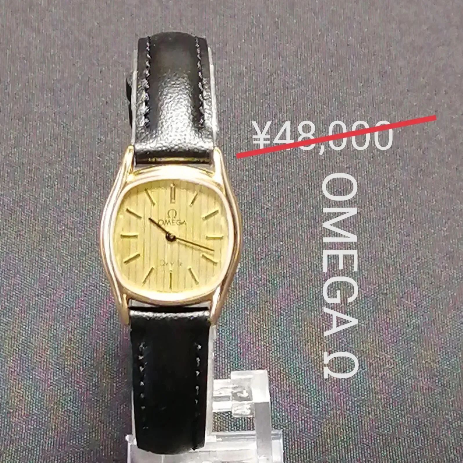 OMEGA DeVille sapphire オメガ腕時計レディース　クォーツ OMEGA DeVille sapphire オメガ腕時計レディースクォーツ