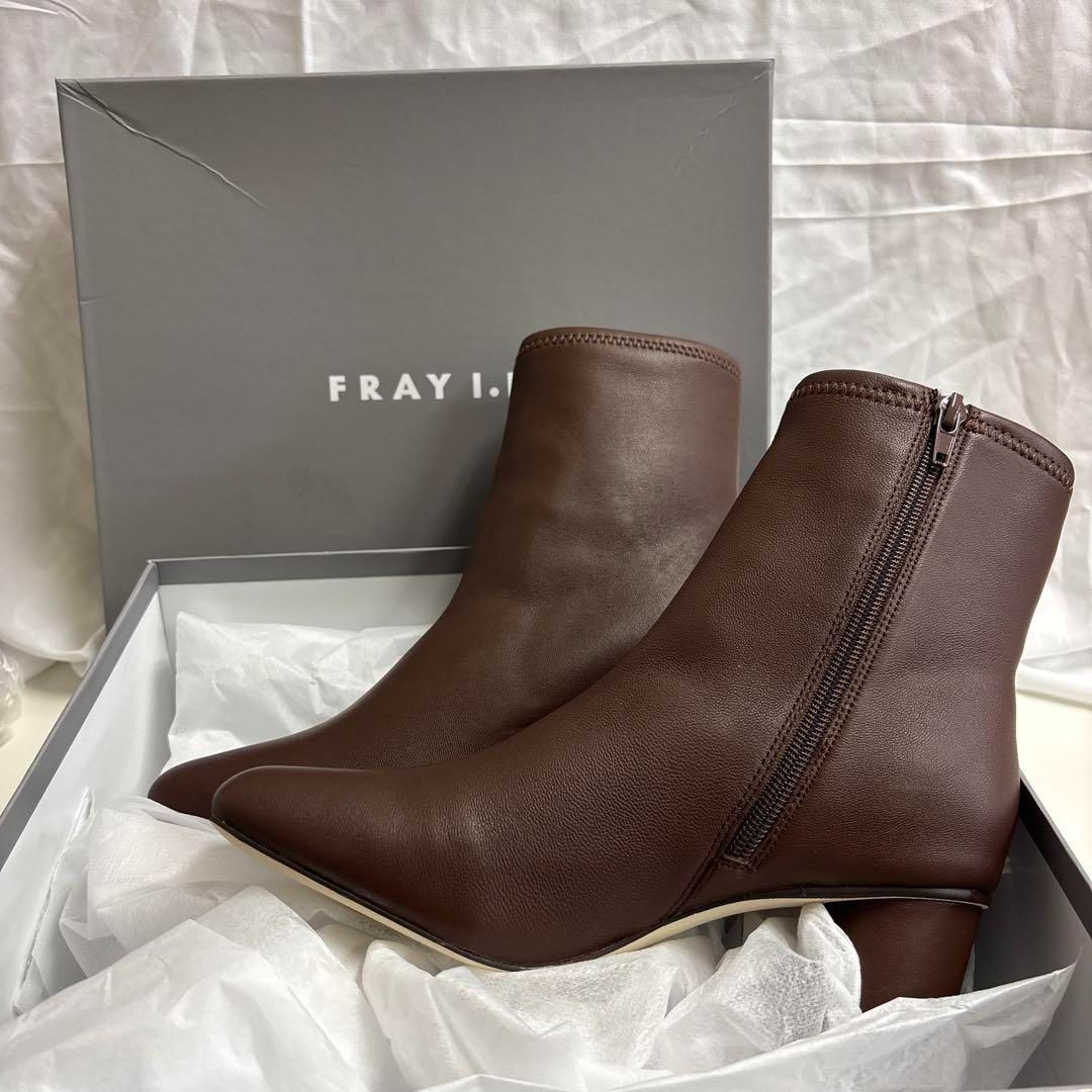 FRAY.ID フレイアイディー ストレッチ ショート ブーツ 23.5