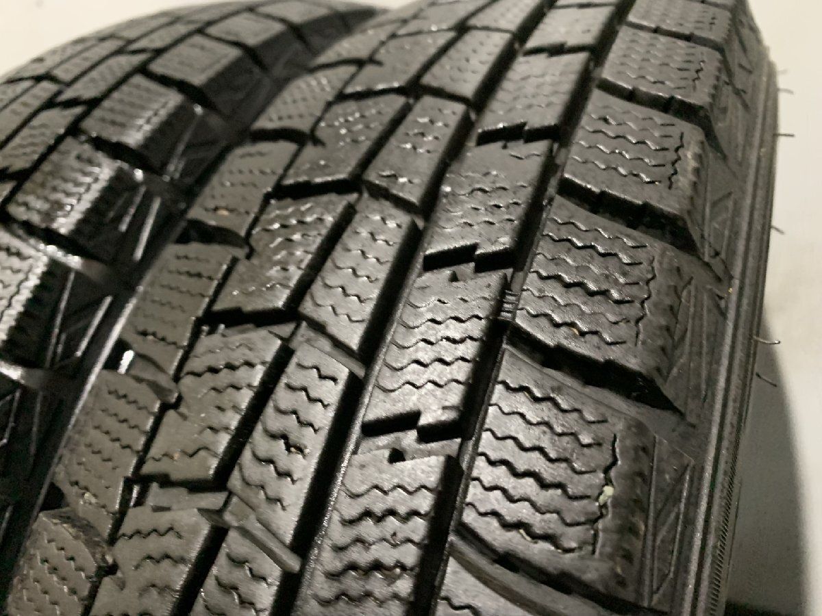 DUNLOP WINTER MAXX WM01 145/80R13 13インチ スタッドレス 2本 19年製 タント ワゴンR キャロル モコ N-BOX等　(MTF718)