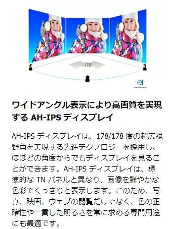 PHILIPS 21.5インチワイド W-LED AH-IPS液晶モニタ 221S6QHAB/11