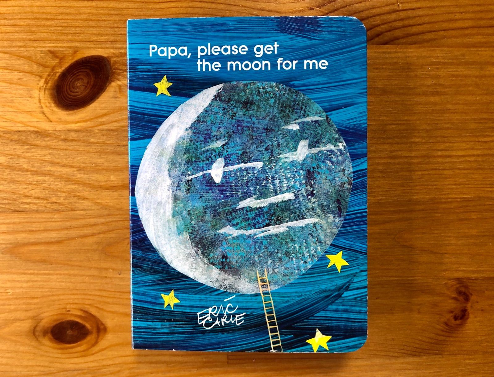 新品　英語絵本　Papa, please get the moon for me