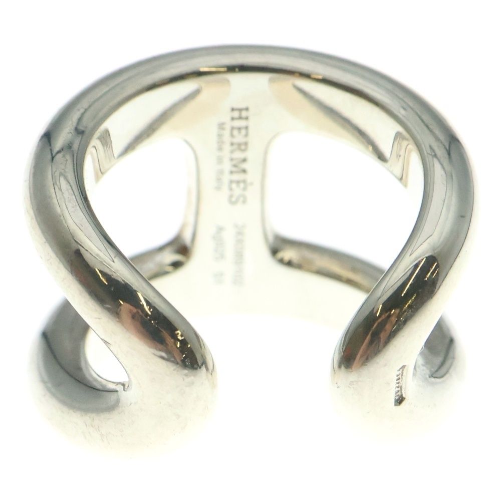 HERMES エルメス オスモズGM リング SV925 ♯51 シルバー 指輪