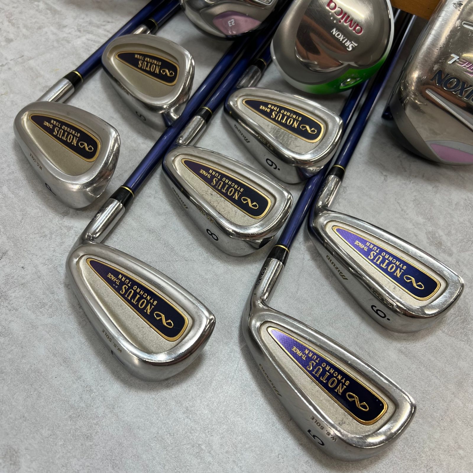 スリクソン ミズノ レディースゴルフ クラブセット 11本 L 右利き用