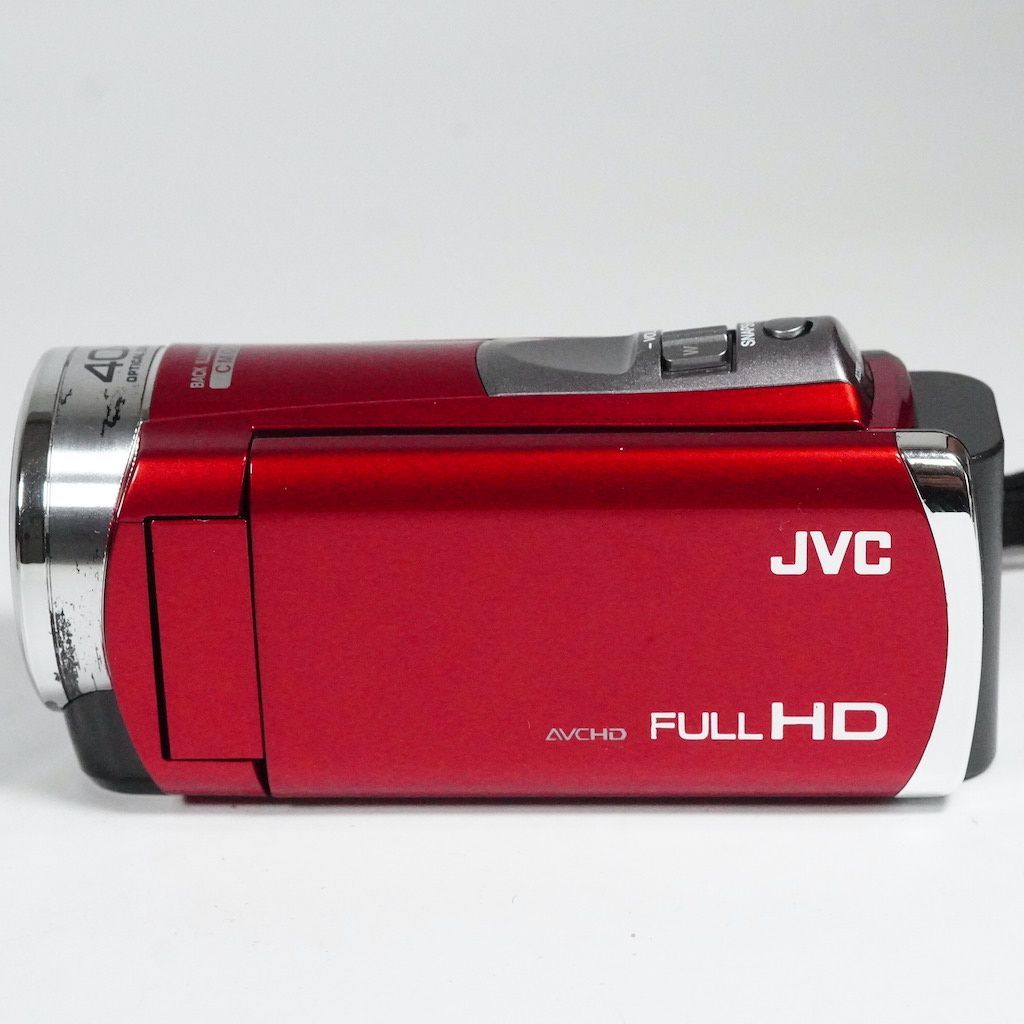 JVC Everio ビデオカメラGZ-E600-R レッド JVC KENWOOD