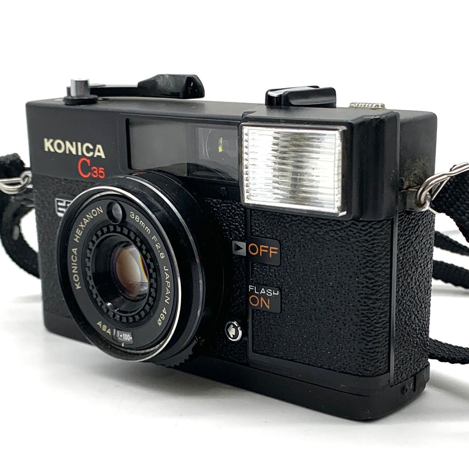 カメラ 【動作未確認】KONICA フィルムカメラ C35