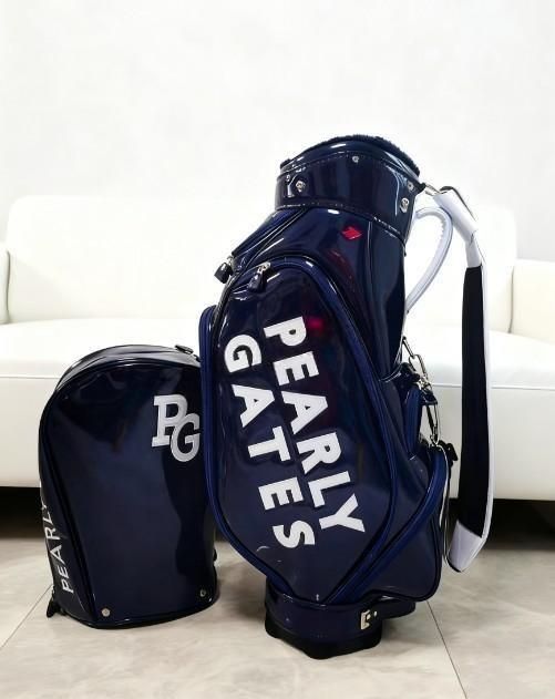 新品パーリーゲイツ　キャディ バッグ　　トーナメントモデル　紺　ネイビー　ツアー ☆新品パーリーゲイツ キャディ バッグ トーナメントモデル 紺