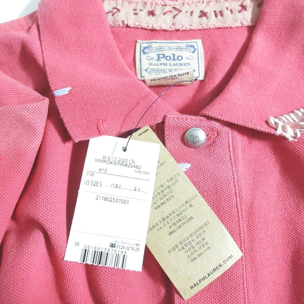 未使用 POLO RALPH LAUREN ポロラルフローレン ネイティブ加工