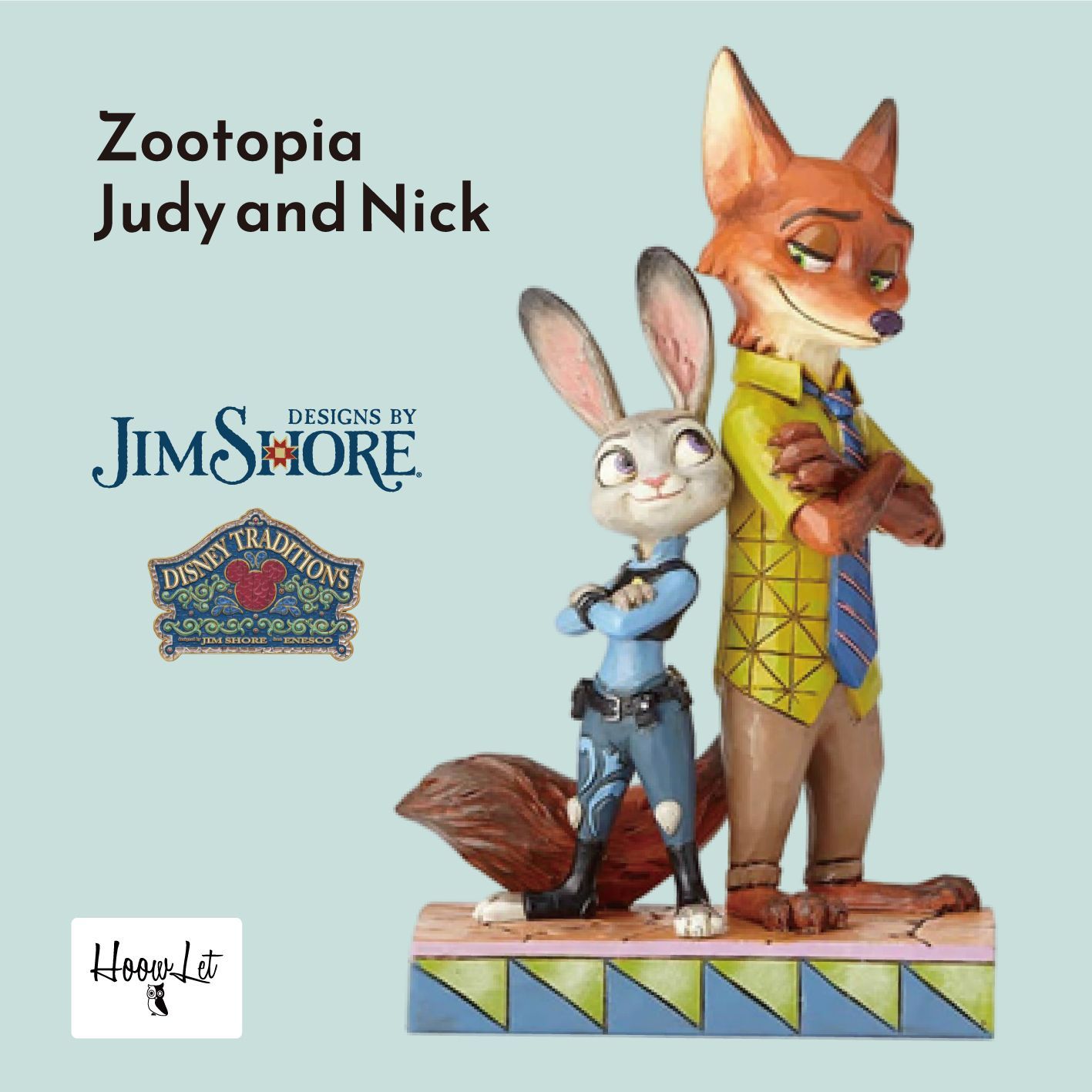 ディズニー ズートピア ジュディ ニック 人形 置物 ジムショア プレゼント ギフト Zootopia Judy and Nick ジムショア  キャラクターグッズ ディズニートラディション JIM SHORE DISNEY TRADITIONS 正規輸入品 - メルカリ