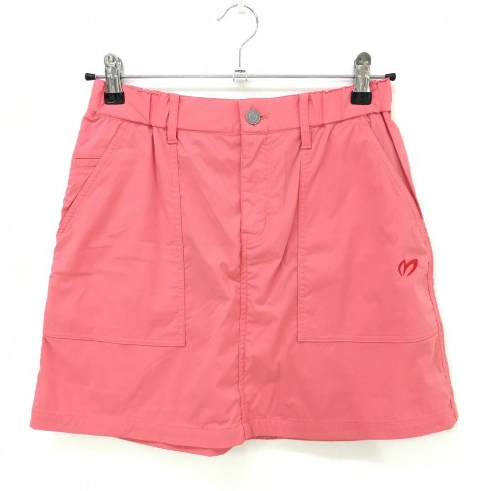 【美品】マスターバニーエディション　スカート　ウエストロゴ　ゴム　M相当 超美品】マスターバニー スカート ピンク ロゴレッド ウエスト一