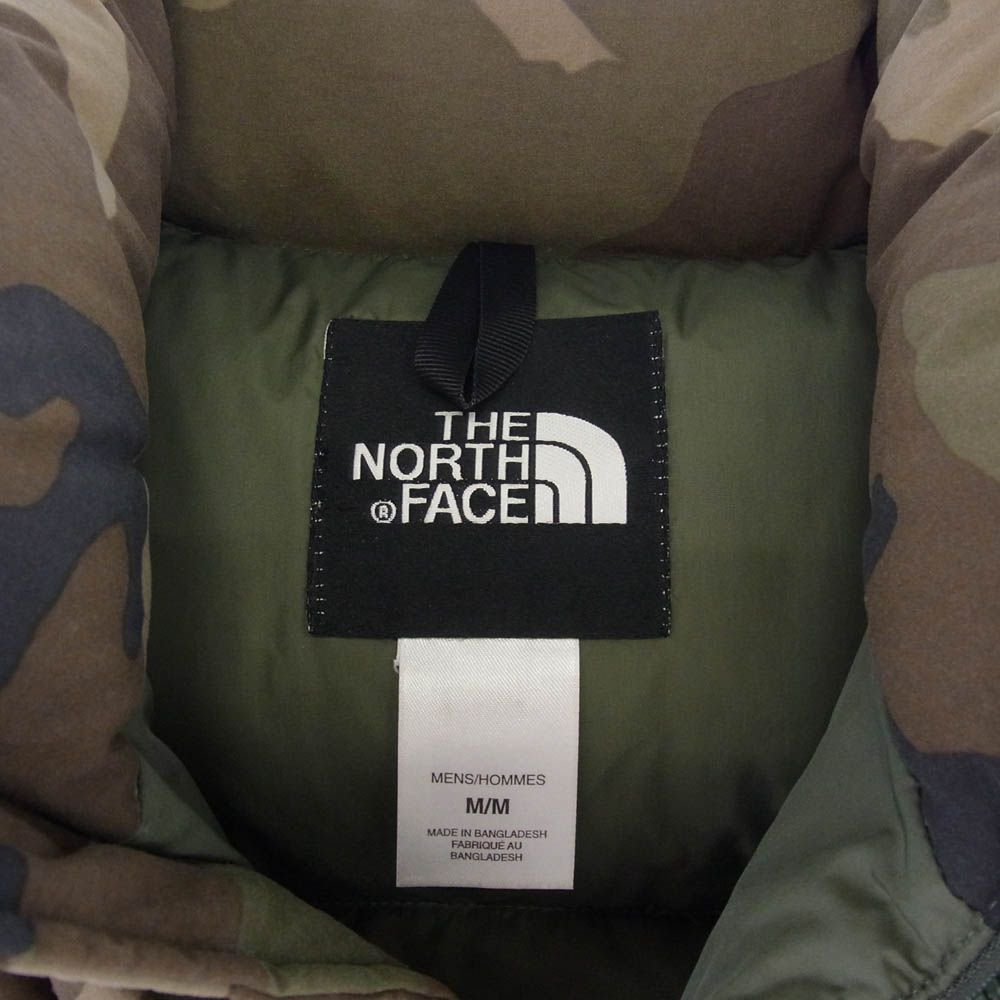 THE NORTH FACE ND00490 ヌプシ ダウン ベスト カモフラ THE NORTH