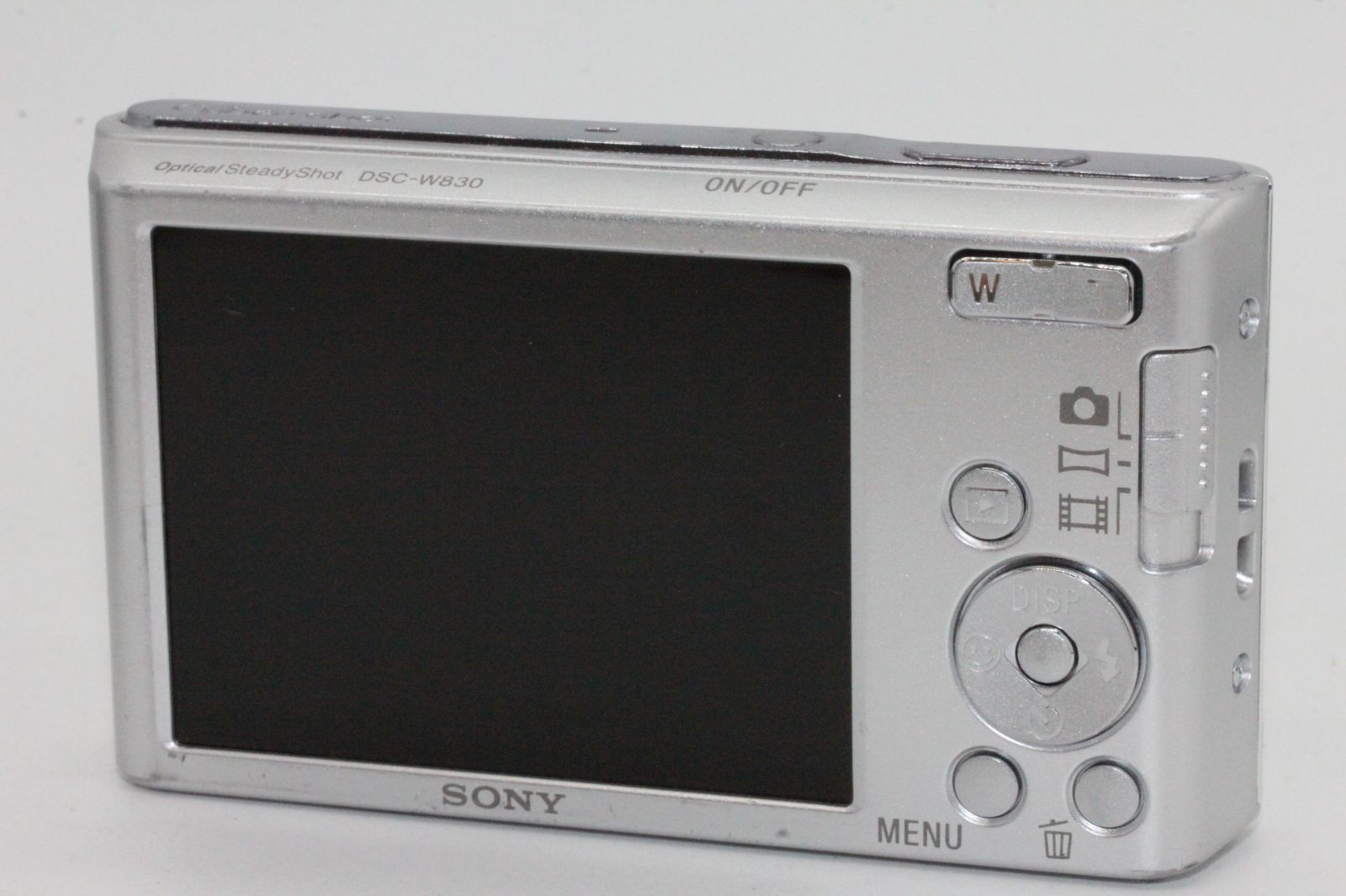 SONY コンパクトデジタルカメラ Cyber-shot DSC-W830 シルバー 光学